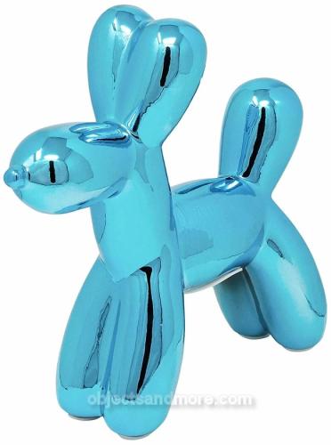 Blue Mini Dog Bank 7.5" by INTERIOR ILLUSIONS